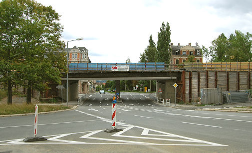 Bildnachricht | Plauener Schillerbrücke am Bahnhof wieder frei
