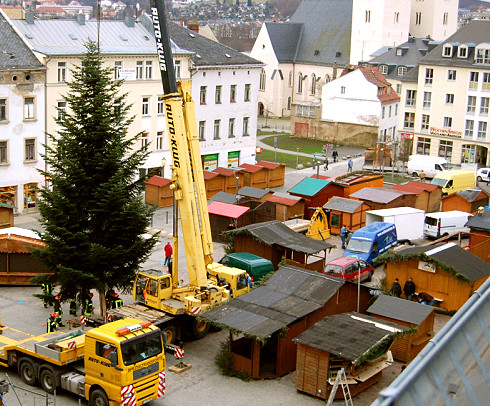 Weihnachtsbaum Plauen