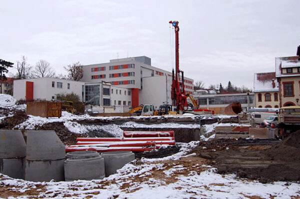 Bildnachricht | 60-Millionen-Bau entsteht am Vogtland-Klinikum Plauen