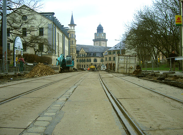 Bautagebuch | Der Bau der Neundorfer Straße in Plauen