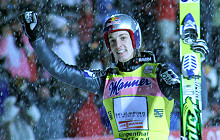 Skispringen | Klingenthal bejubelt zum vierten Mal Schlierenzauer zum Sieg