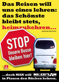 Neoplan Plauen Plakat 