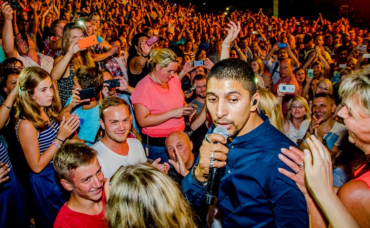 Andreas Bourani live im Parktheater Plauen 