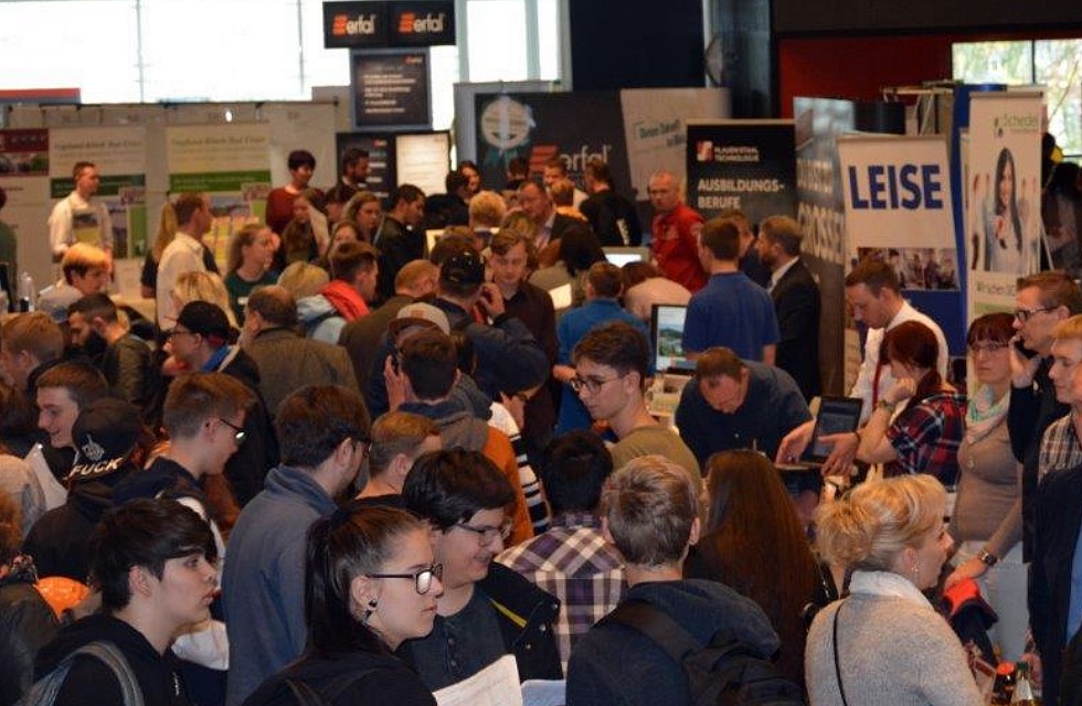 Ausbildungsmesse Vogtland mit 120 Unternehmen