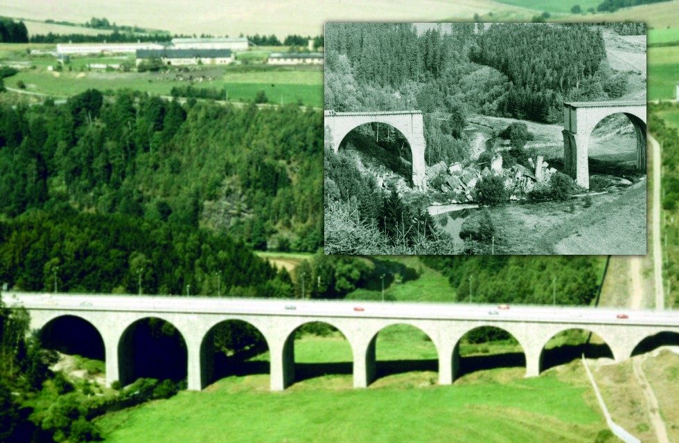 Forum K zeigt Schau über Autobahnbrücke Rudolphstein-Hirschberg