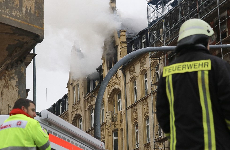 Brandstiftung: Mann soll Brand in Plauen gelegt haben 