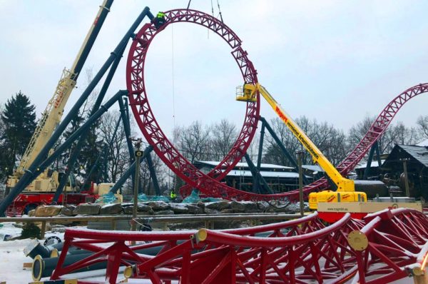 Dynamite Achterbahn: Deutschlandpremiere im Vogtland wächst