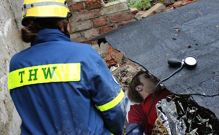 Einsatzkräfte in Plauen arbeiten Hand in Hand 