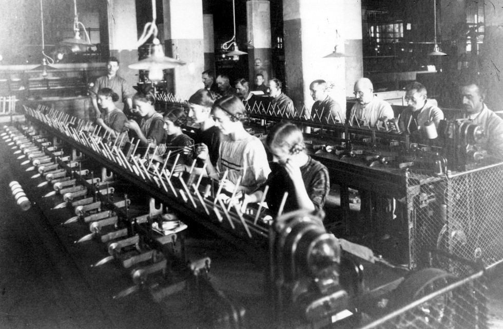 Kinderarbeit in den sogenannten Industriewerken Foto Vogtlandmuseum