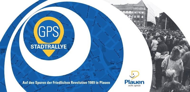 Wende-Stadtrallye in Plauen per GPS 