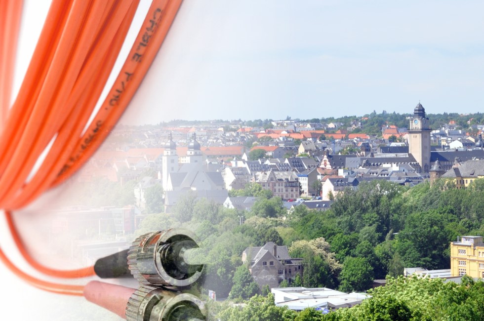 Glasfaser rund um Düsseldorf und im Vogtland