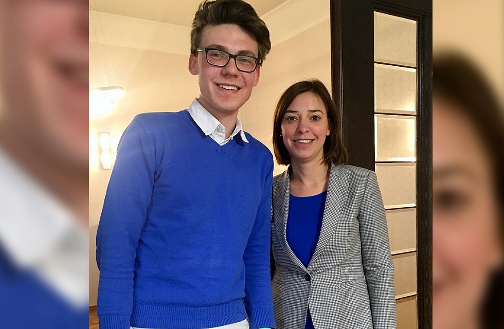 Schüler aus Plauen geht als Junior-Botschafter nach Amerika 