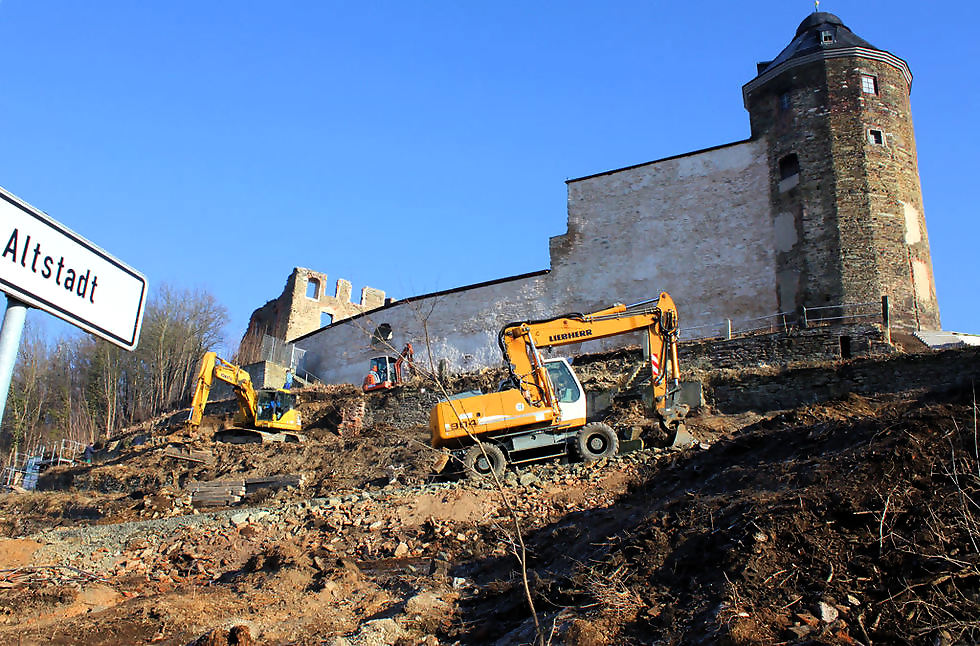 Plauener Schlossterrassen zeigen ihr Gesicht 