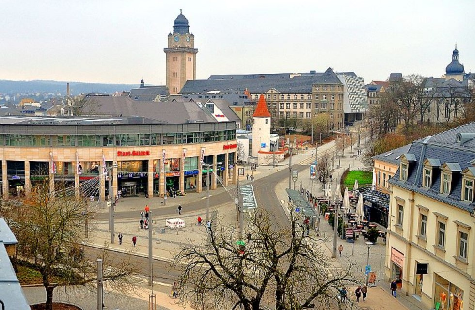 Postplatz Plauen