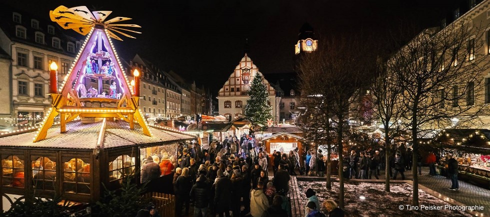 Programm und Höhepunkte Weihnachtsmarkt Plauen  © Tino Peisker Photographie