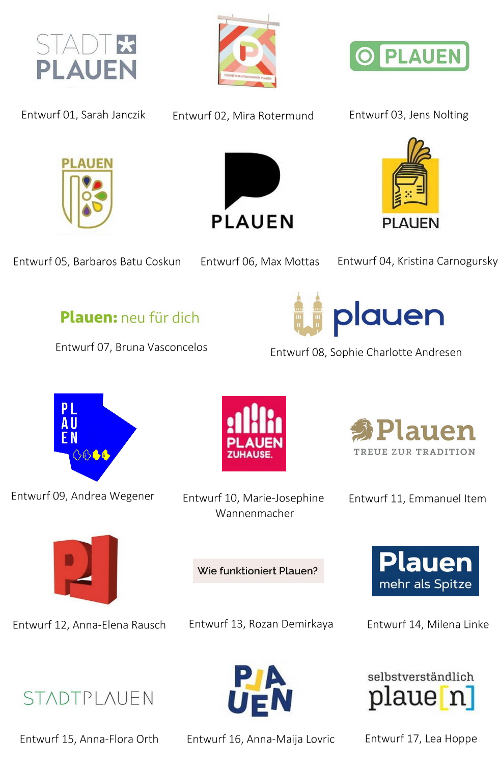 Logo Ideen Plauen 2022