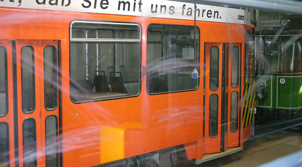 Scratching in der Plauener Straßenbahn