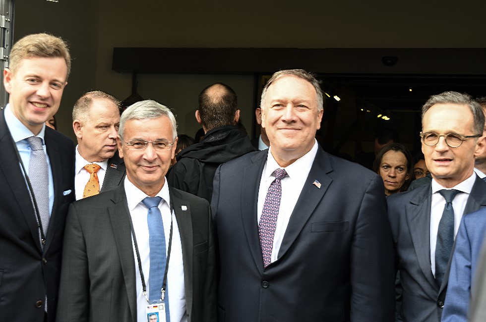 US-Außenminister Pompeo in Mödlareuth 