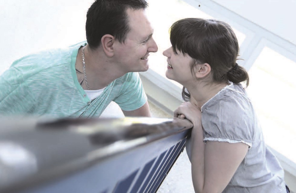 WbG Plauen Geschichten: Liebesglück beginnt im Treppenhaus 