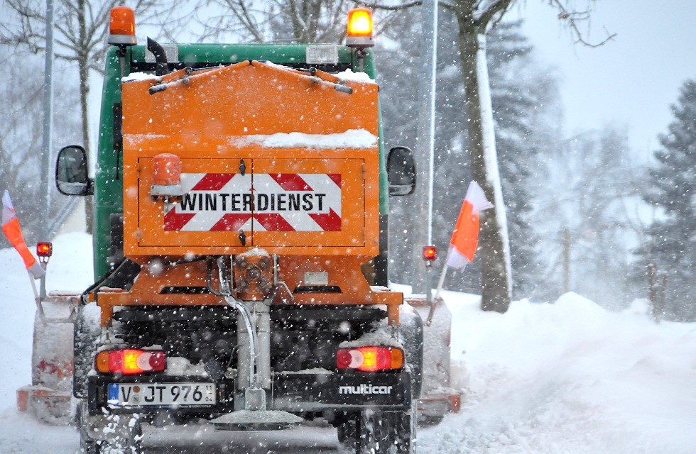 Winterdienst in Plauen: Hauptstraßen sollen ab 6 Uhr frei sein 