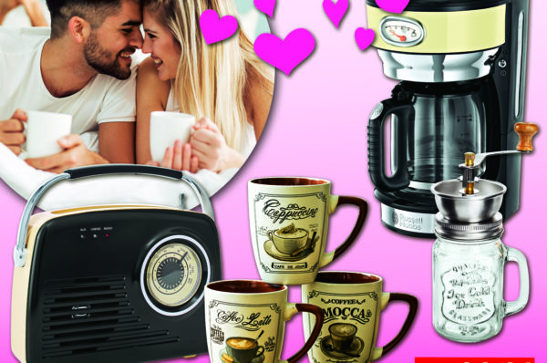 Romantische Kaffeepause für Verliebte