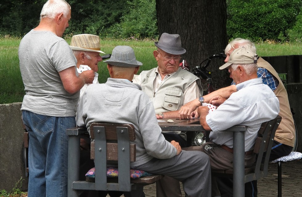 Pensionäre-offline-Spielen-Karten-Kartenspiel