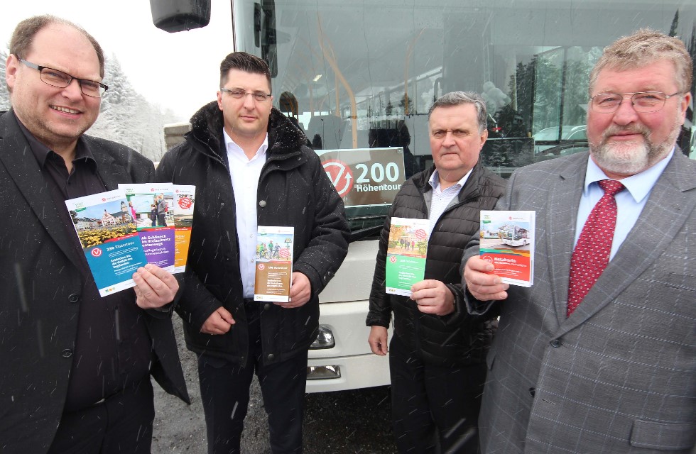 Höhentour im Vogtland: Busse ab Mai mit Radanhänger