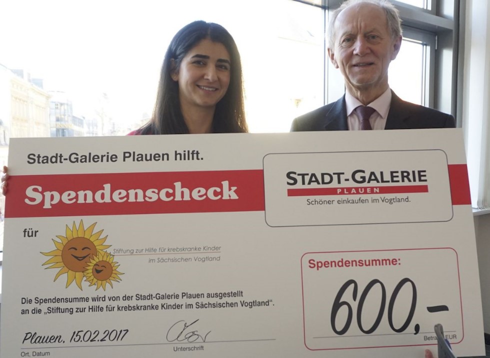 Spendenübergabe