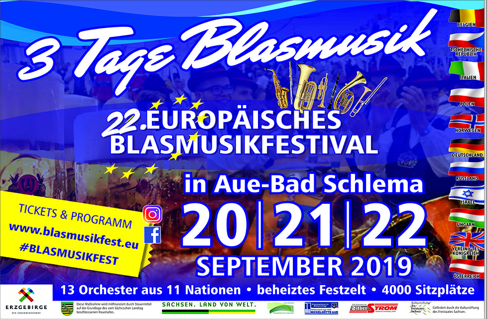 3 Tage Blasmusik - 22. Europäisches Blasmusikfestival