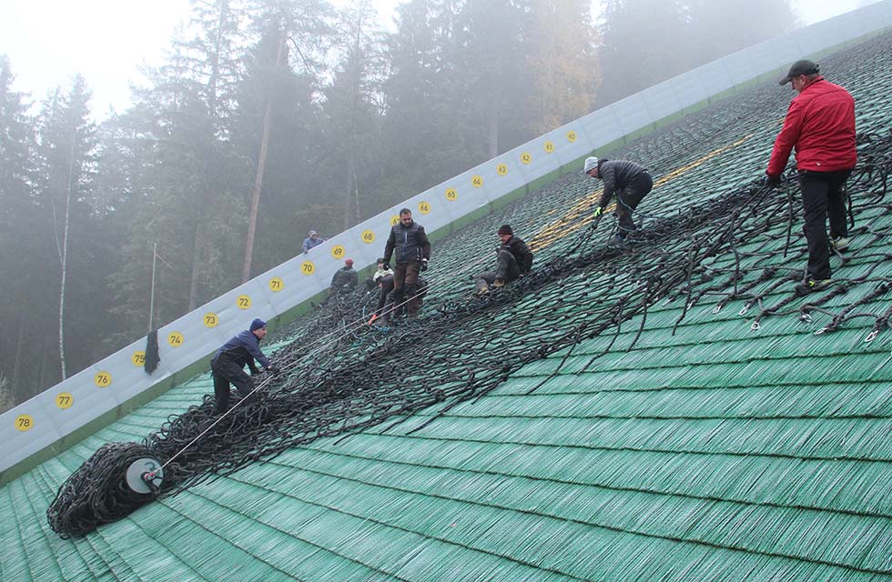 Vogtlandarena-Klingenthal-Vogtland-Fangnetze