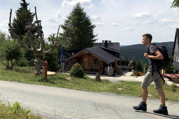 Wandern durch den Frühling im Vogtland