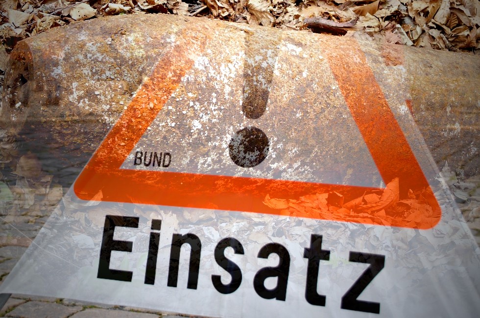 Bombenfund in Plauen