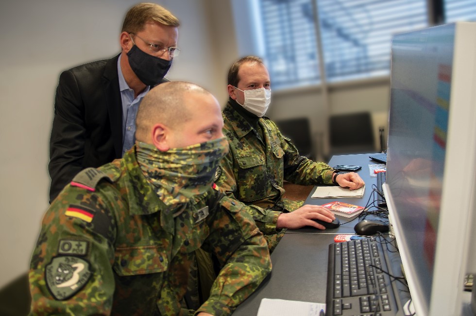  Soldaten unterstützen im Vogtland Seniorenheime