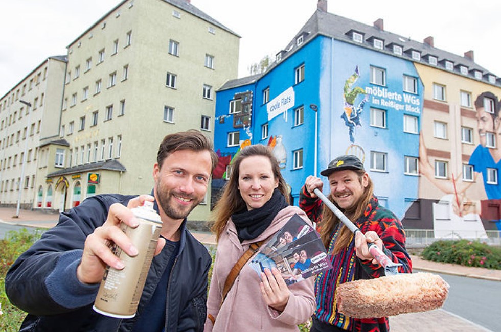 Neuer Blickfang in Plauen enthüllt 