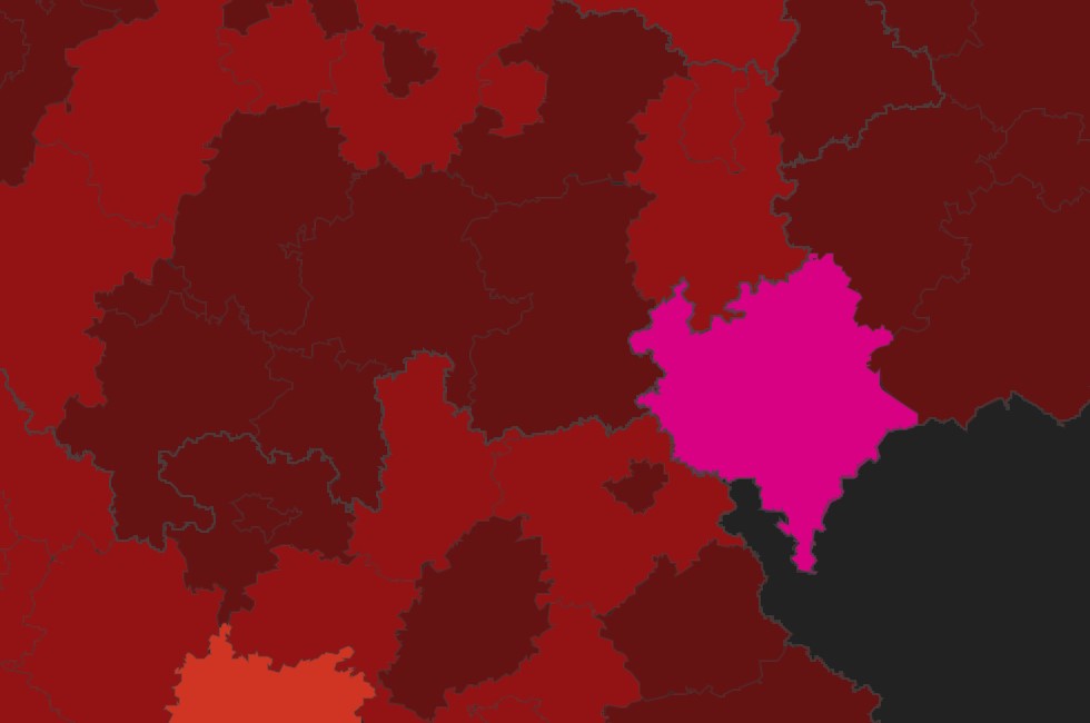 Vogtland schlimmster Corona-Hotspot in Deutschland