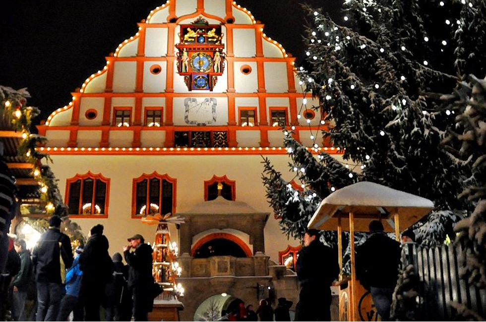 Plauener können sich auf den Weihnachtsmarkt freuen. Foto: Archiv/Spitzenstadt.de