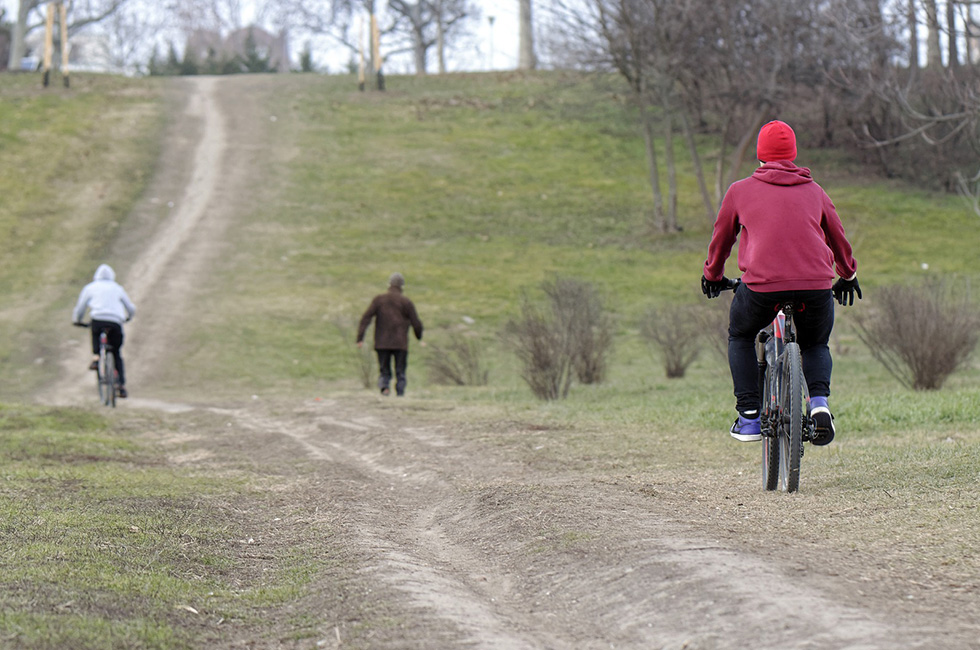 Fahrrad-fahren-Vogtland-Winter