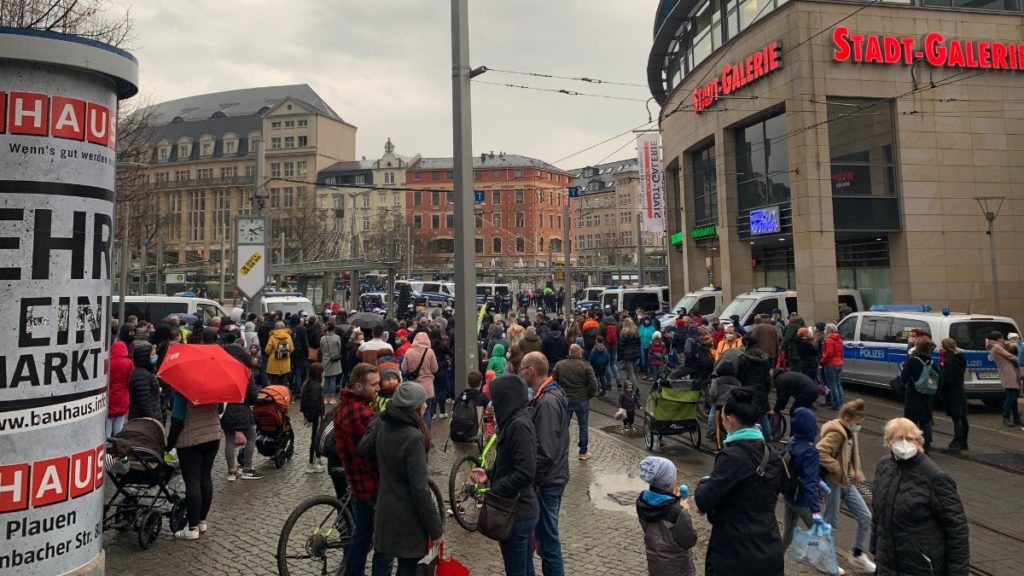 Protest im Vogtland gegen Corona-Politik wächst