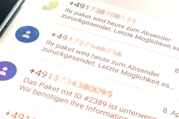 Fake-SMS verunsichert Vogtländer