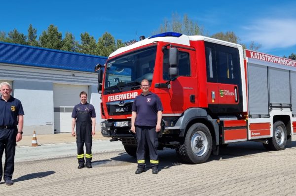 Feuerwehr Großfriesen bekommt neues Löschgruppenfahrzeug