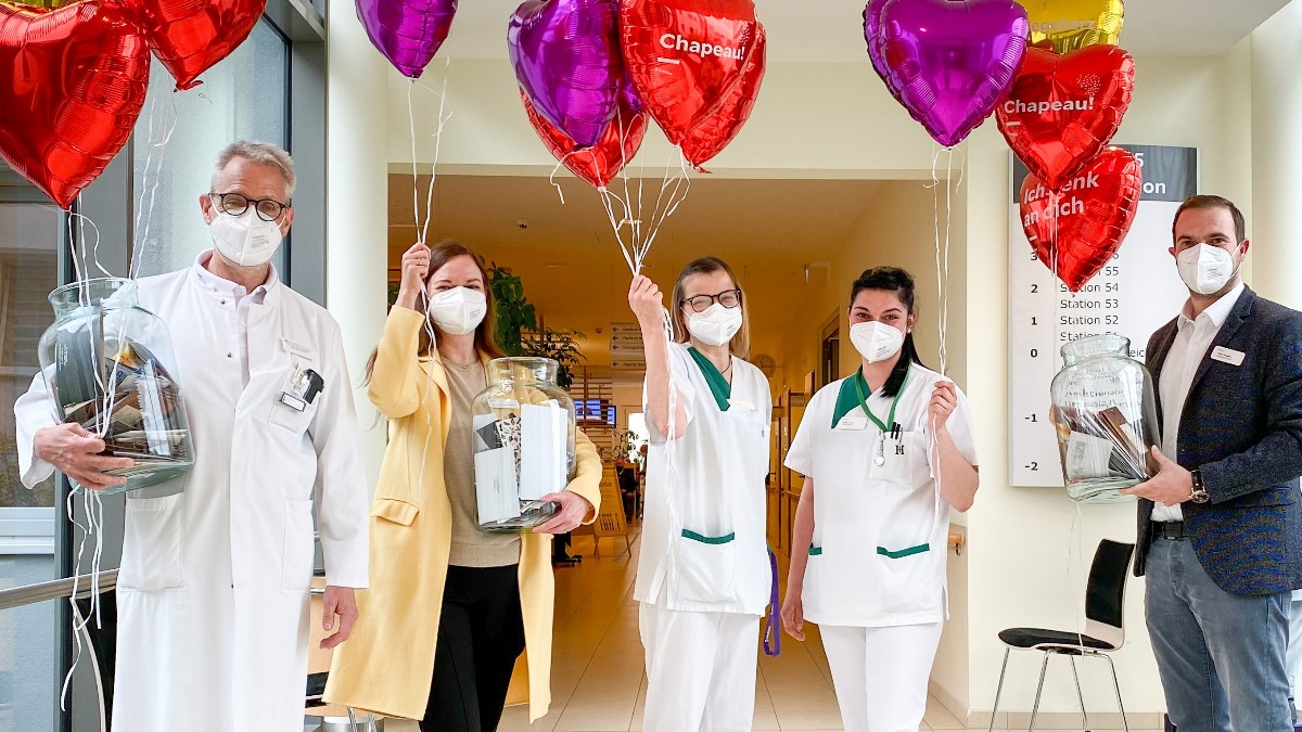Danke-Gutscheine von Betrieben in Plauen für 1400 Mitarbeiter