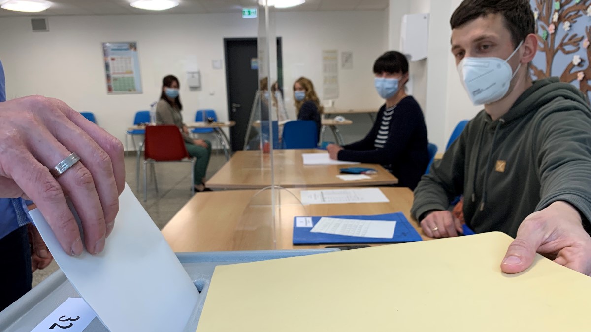 Wahllokale in Plauen geschlossen