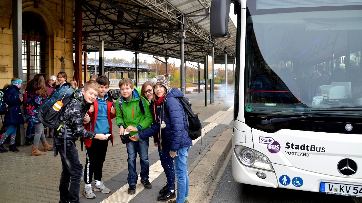 SchülerTicket Vogtland gilt auch in den Sommerferien