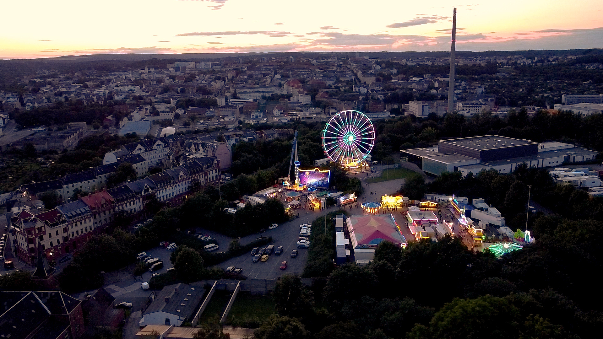 Oster-Volksfest in Plauen