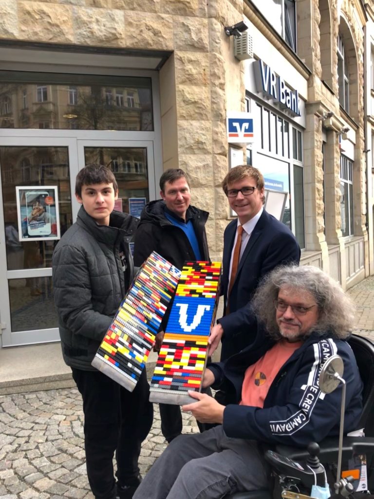 Weiter Lego-Rampe in Plauen übergeben