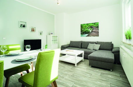Neue Gästewohnung in der Südvorstadt bietet Zuhause auf Zeit. Foto: WbG Plauen