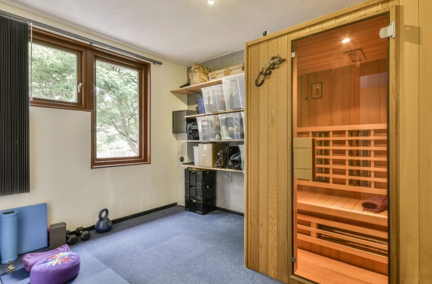 Sauna im eigenen Haus