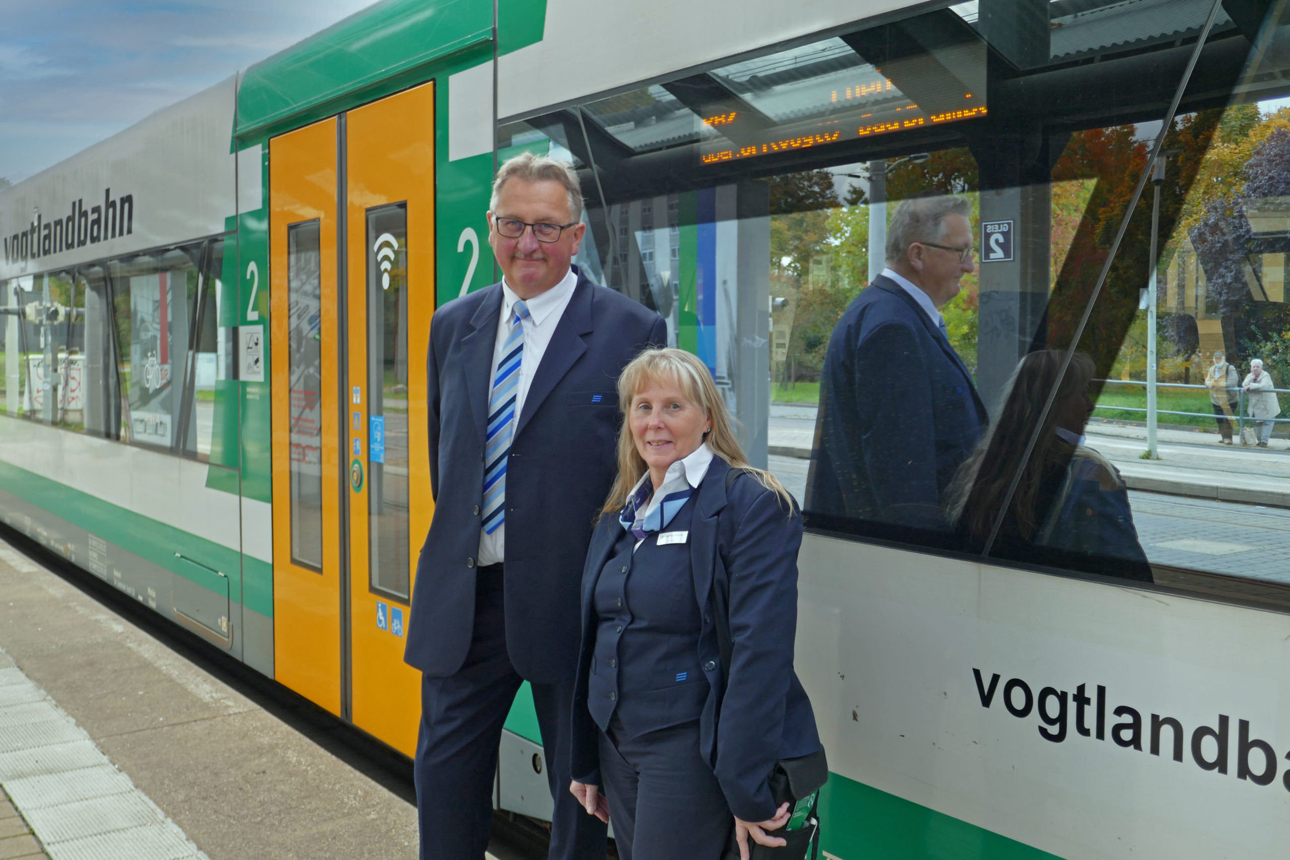 Zugbegleitpersonal künftig auf allen Zügen der Vogtlandbahn