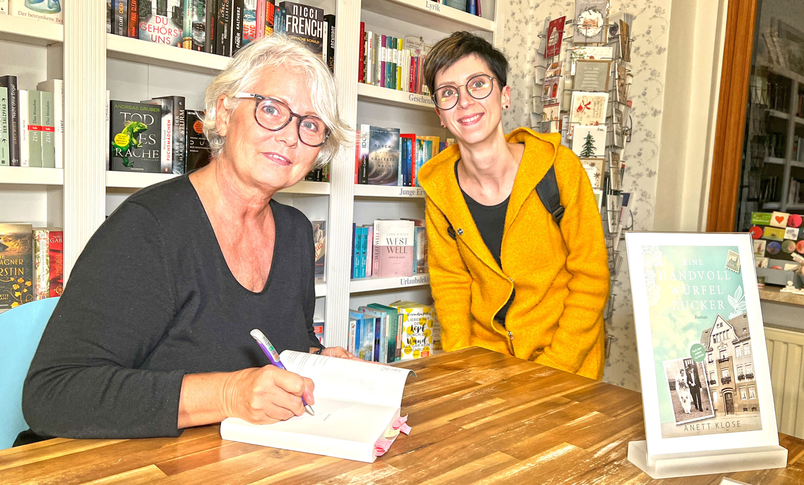 Emotionale Buchlesung im Plauener Westend