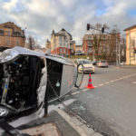 Schwerer Verkehrsunfall in Plauen
